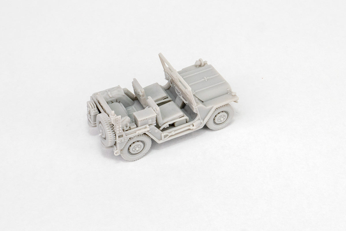 BM50303 M151A1 Jeep with Radio Stowed - 28mm